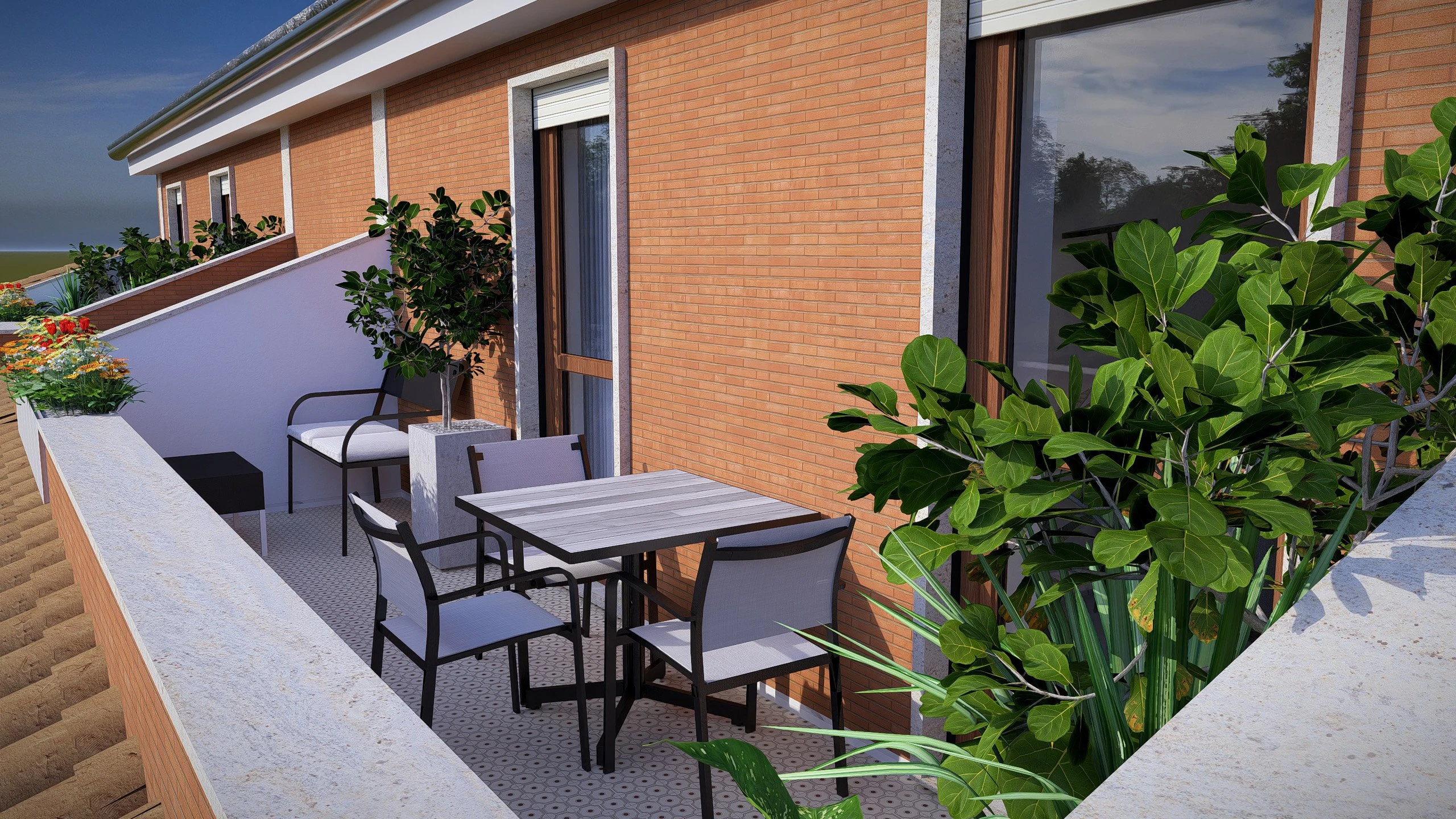 VIA MONTOGGIO31 BALCONE ATTICO