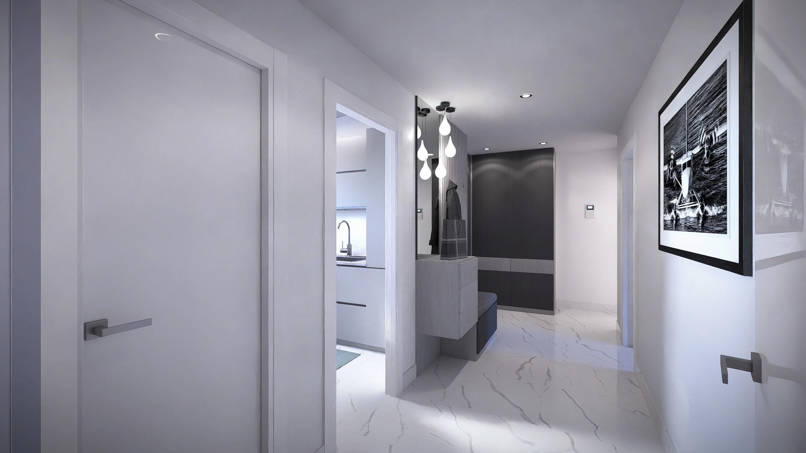 CORRIDOIO ATTICO VIA MONTOGGIO 31