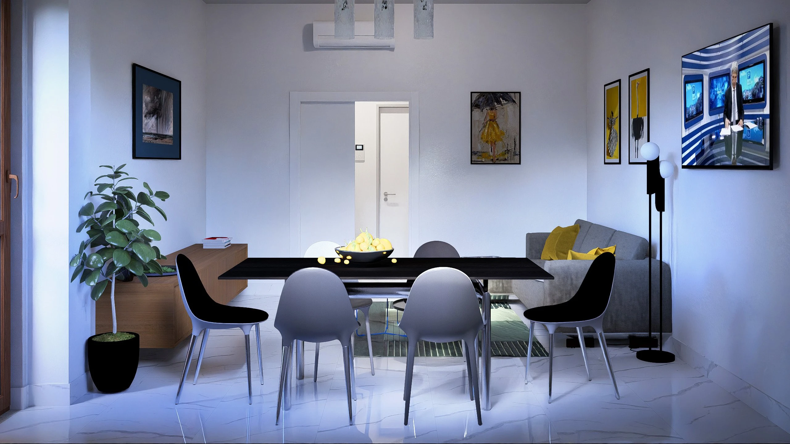 SOGGIORNO BILOCALE VIA MOMTOGGIO 31