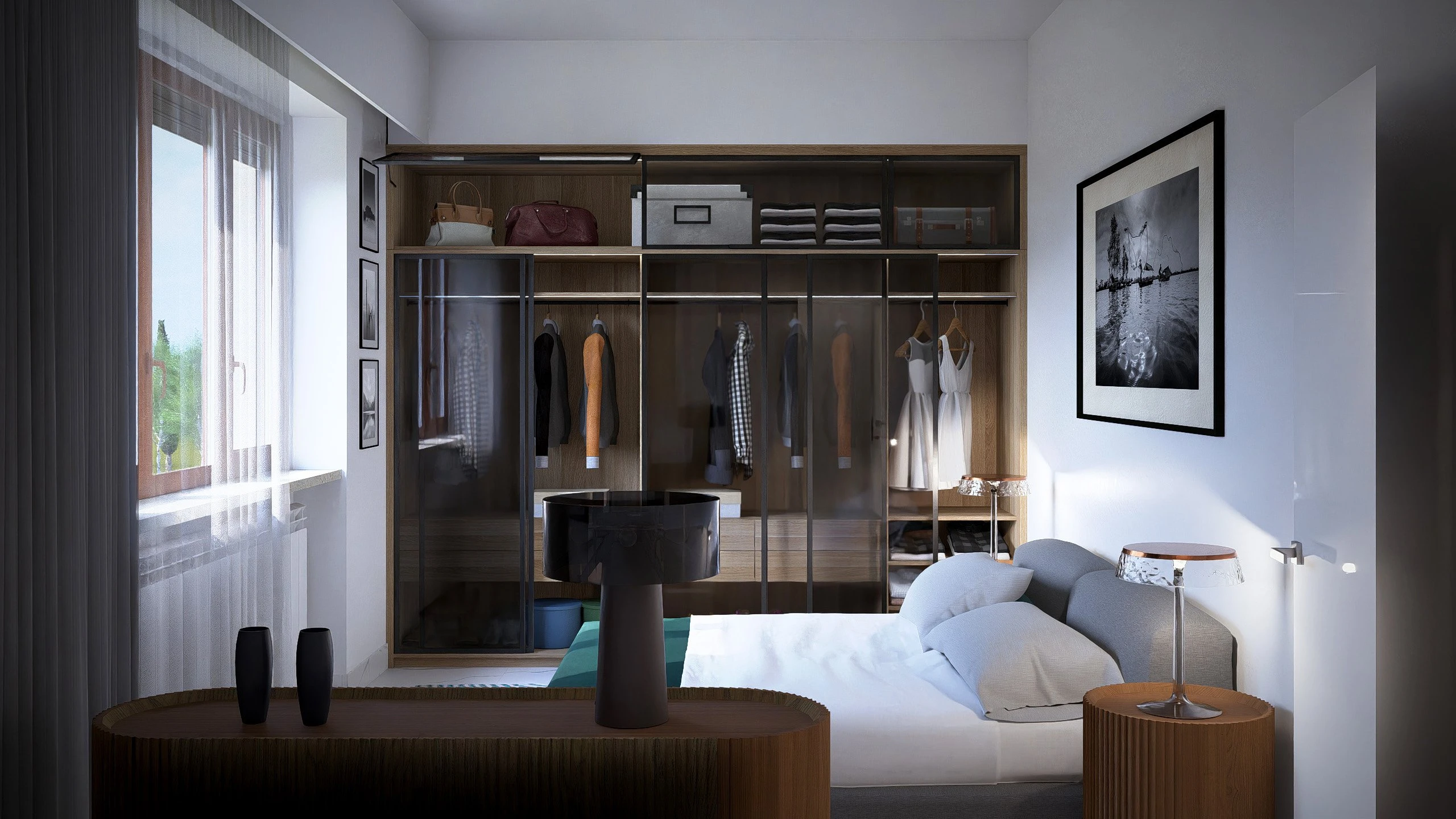 CAMERA DA LETTO TRILOCALE VIA MONTOGGIO 31