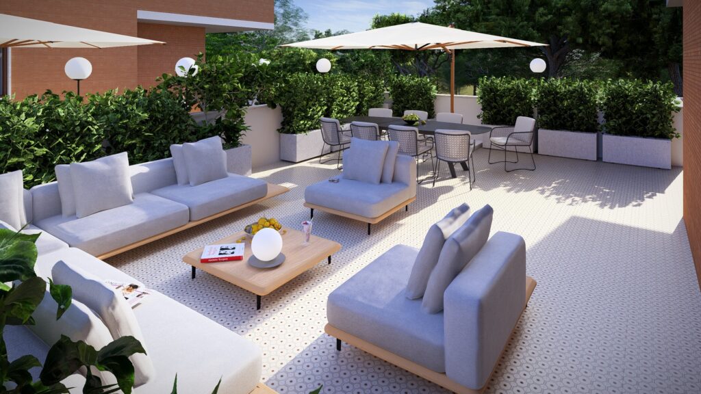 TERRAZZA DEL TRILOCALE MONTOGGIO 31 PIANO 1